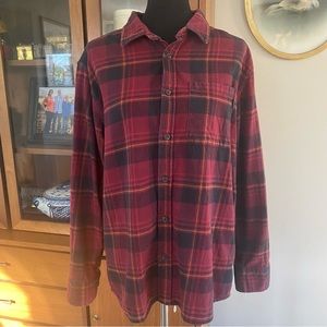 Men’s Eddie Bauer Flannel Button Down Shirt